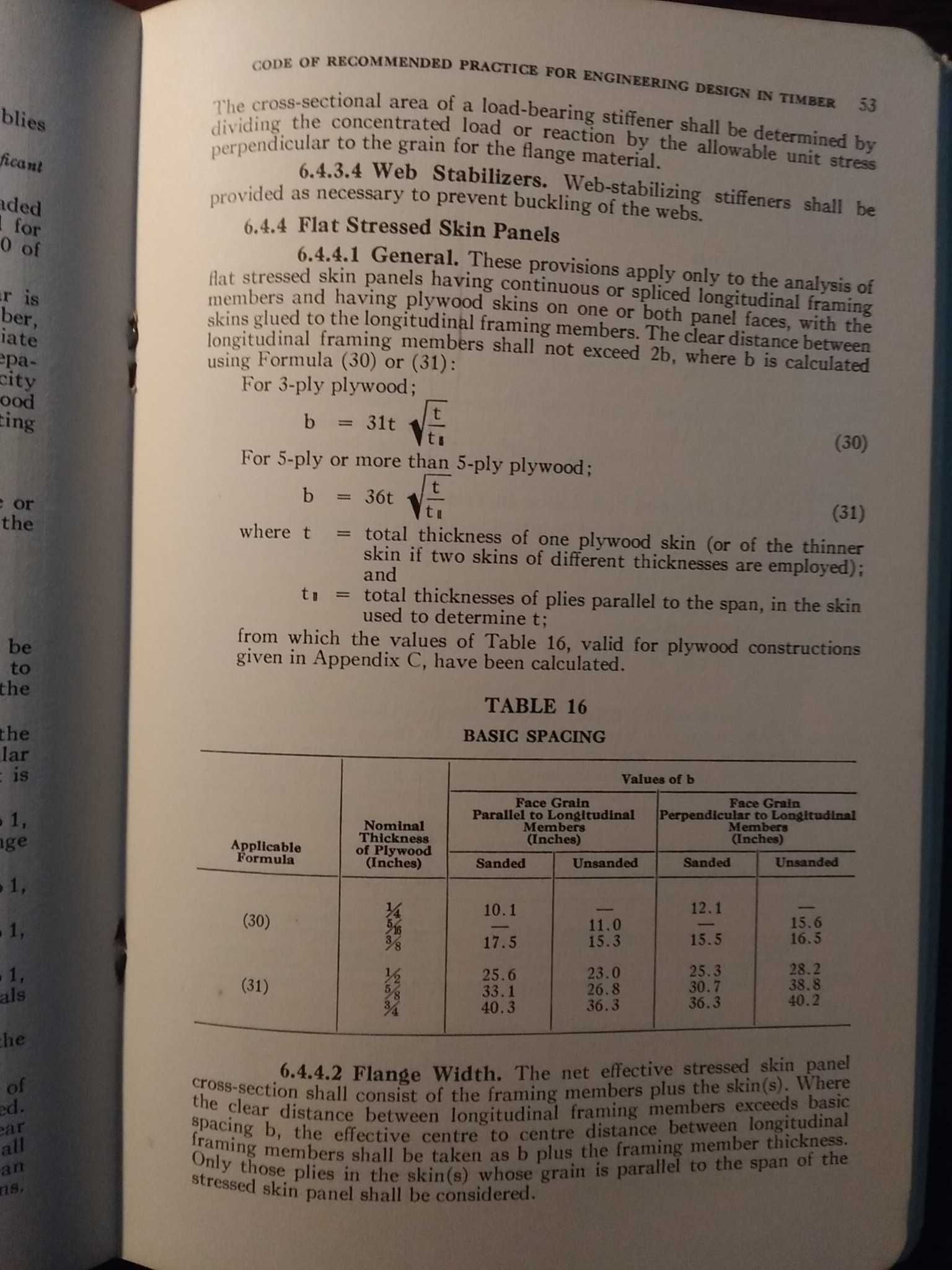 Code of Recommended Practice for Engineering Design in Timber