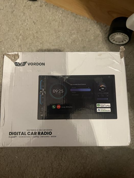 Radio Vordon carplay/androidauto