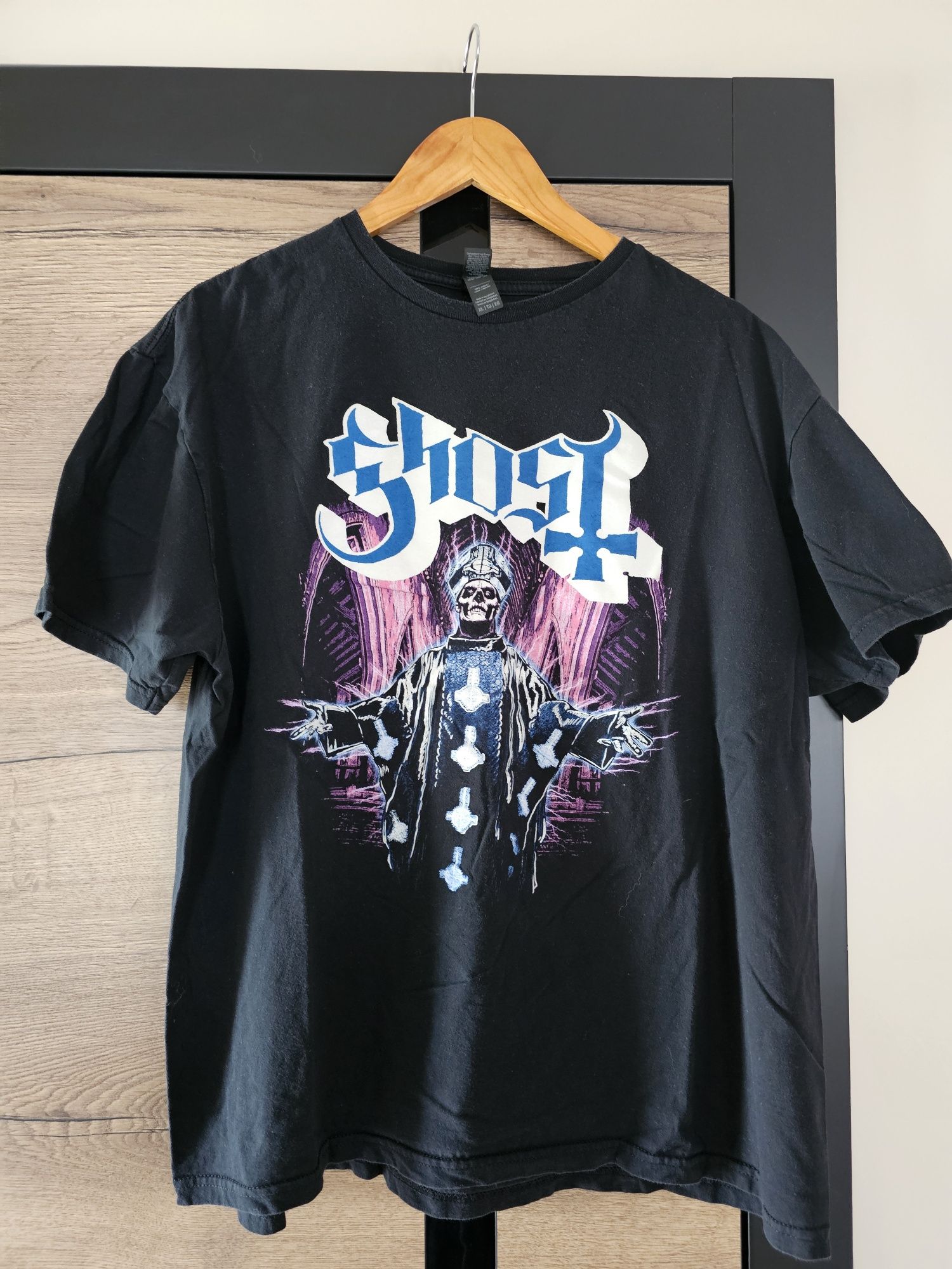Koszulka tshirt Ghost XL Papa Emeritus świecąca w ciemności rock metal