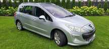 Peugeot 308 SW 1.6 HDi | 7-osobowy | Panorama | 190 tys. km | Zadbany