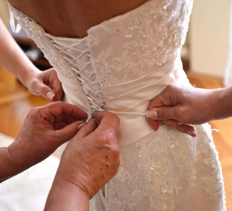 suknia ślubna ANNAIS BRIDAL GEMMA 34 36 ECRU kremowa syrena