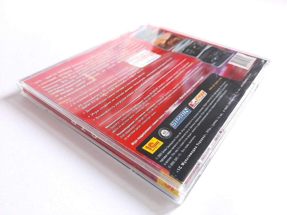 Відеогра для PC: GTR автогонки FIA в класі GT, Автосимулятор (SimBin)