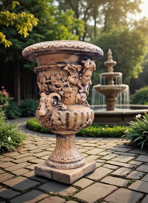 Donica ogrodowa XXL Rzymska 130cm 300kg