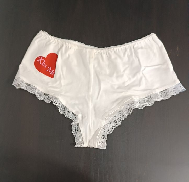 Boxer e Top. Kiss Me. Novo. Tam. M