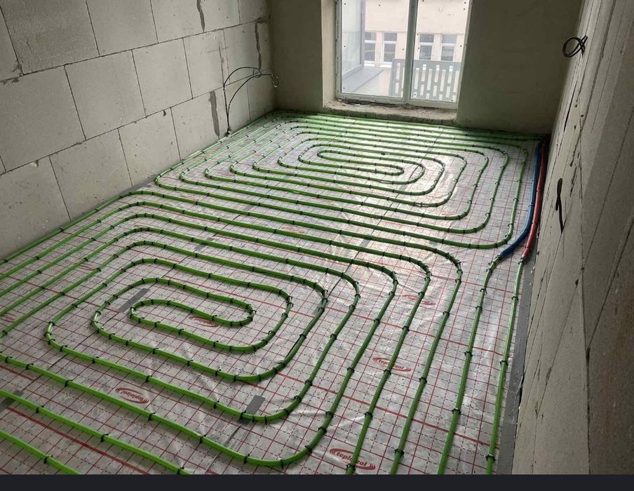 Монтаж сантехніки, водопроводу, теплих підлог — під ключ!