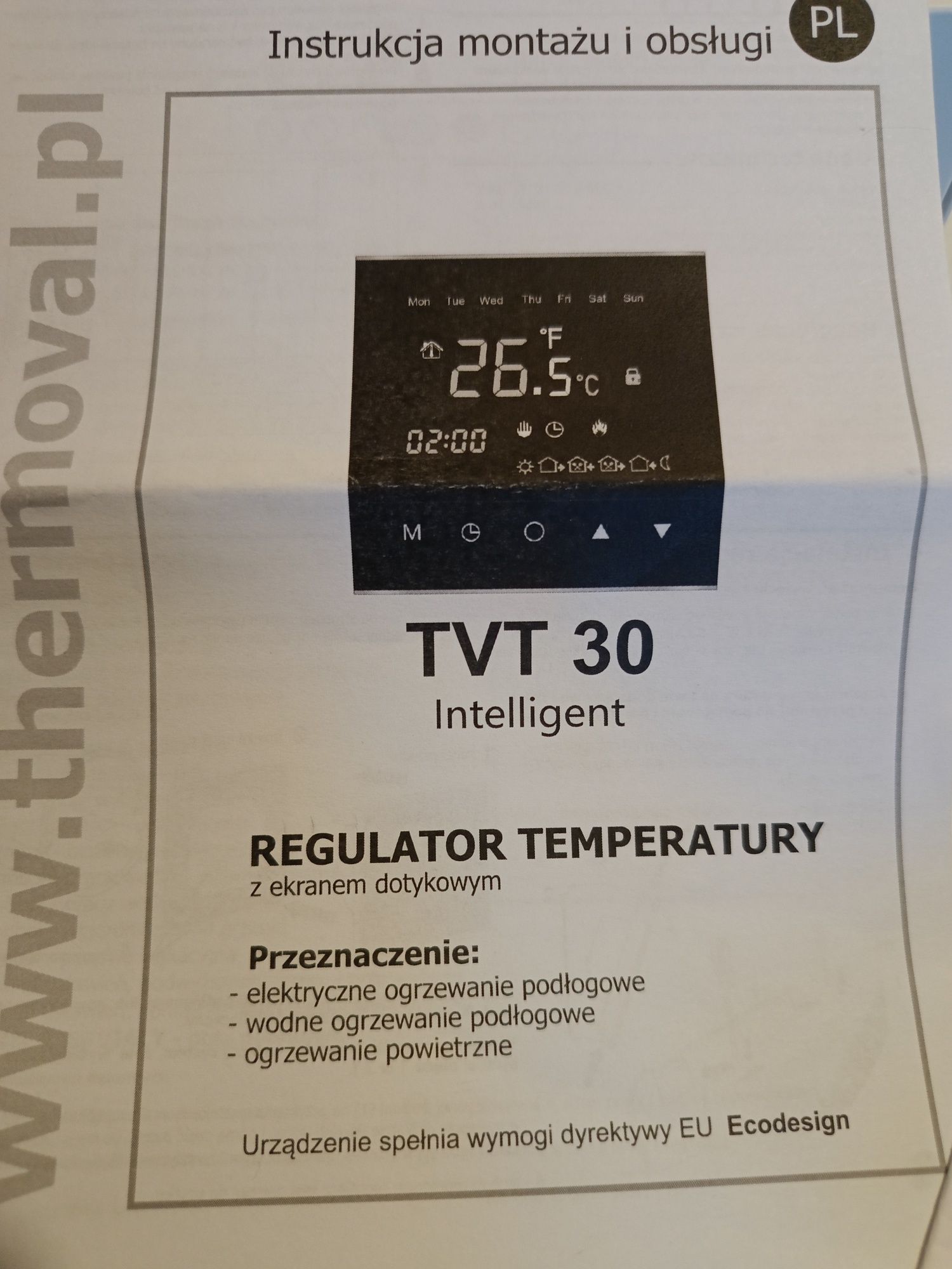 Regulator temp. Thermoval TVT 30