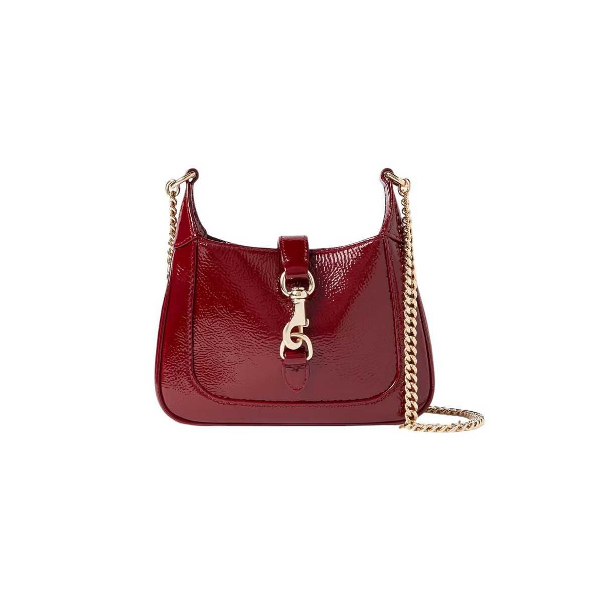 Сумка Gucci Jackie Notte Mini Bag in Rosso Ancora