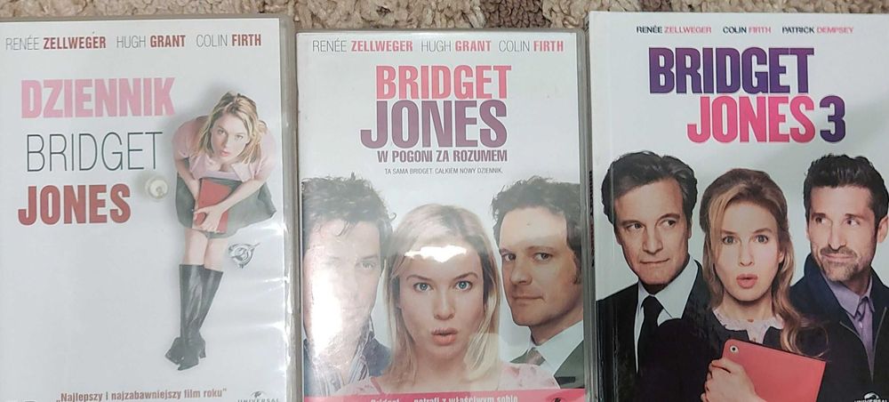 Bridget Jones – zestaw 3× DVD