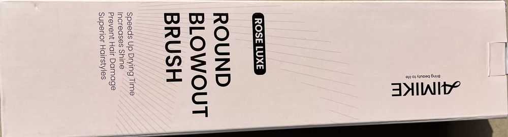 AIMIKE Okrągła szczotka do suszenia włosów