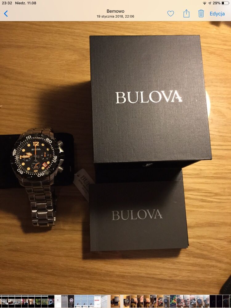 Zegarek Bulova Sea KING 98B244