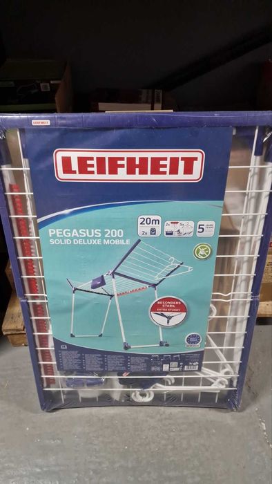 Половая сушилка для белья с колесиками Leifheit Pegasus 200 Solid