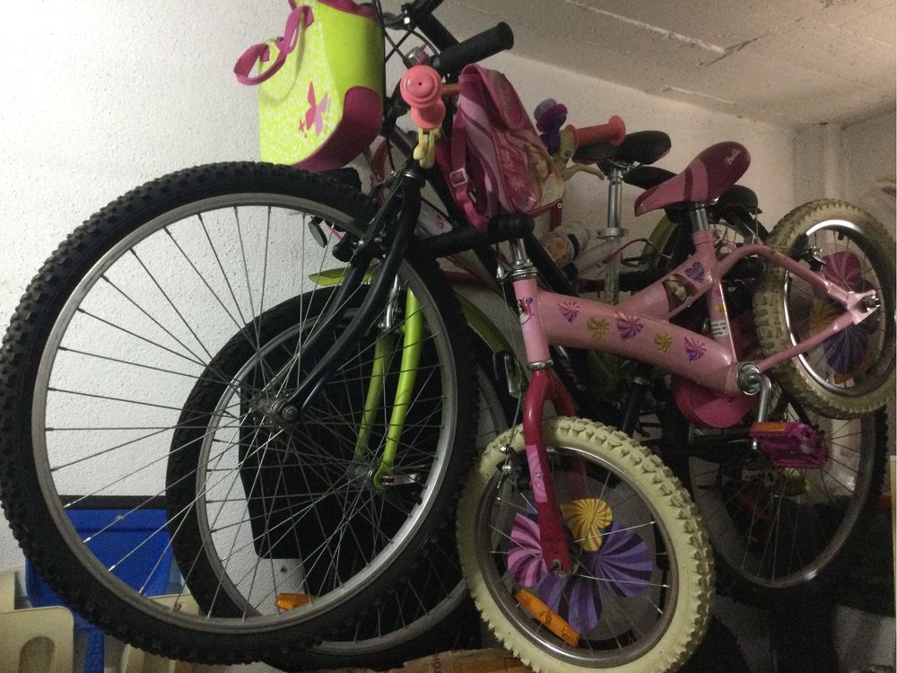 Bicicletas várias para homem, mulher e criança