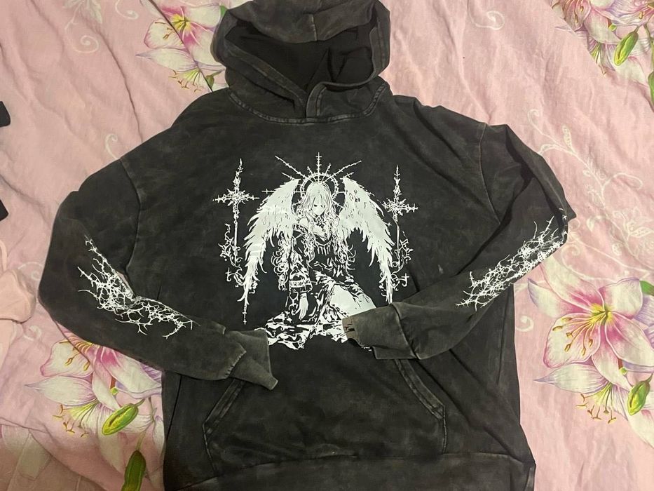 Худі з янголом hoodie худи opium