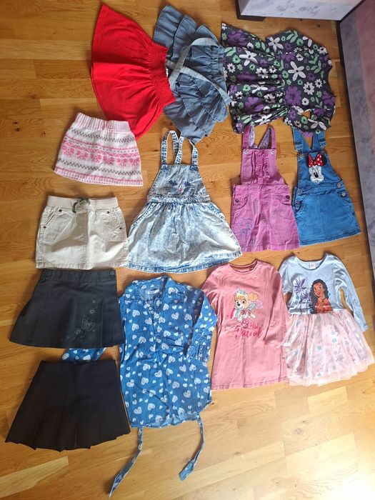 Wielka paka ubranek 60szt. Rozm. 98/104 dziewczynka
