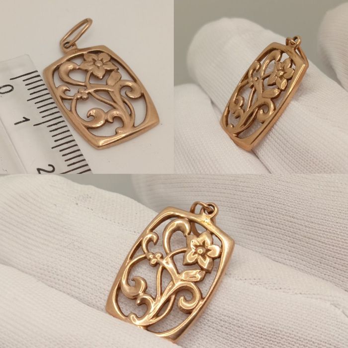 Золотая подвеска 583, 2,20г