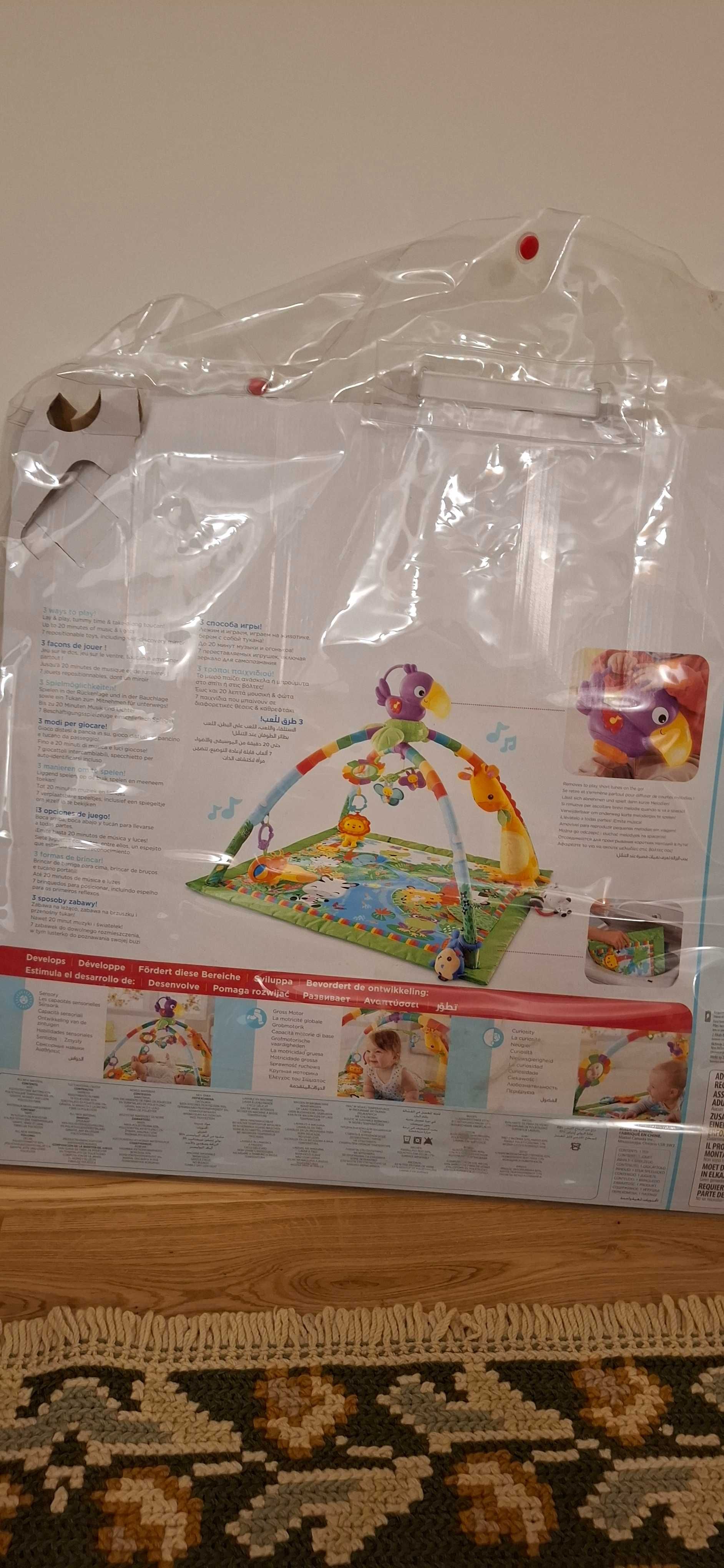 Tapete de Atividades FISHER PRICE Rainforest Music & Lights Deluxe