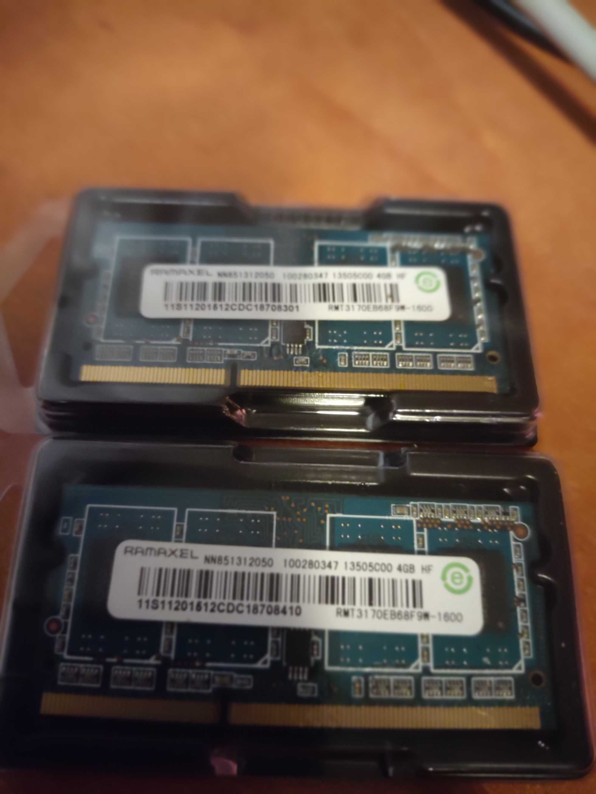 Pamięć RAM Laptop DDR3L 8 GB (2x4GB) Ramaxel RMT3170EB68F9W-1600