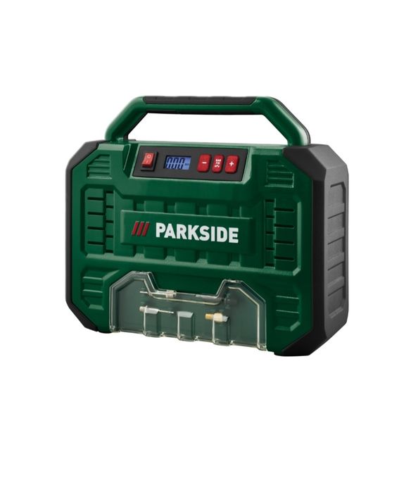 Kompresor przenośny wyświetlaczem 12 V/230 V PARKSIDE PMK 150 A1
