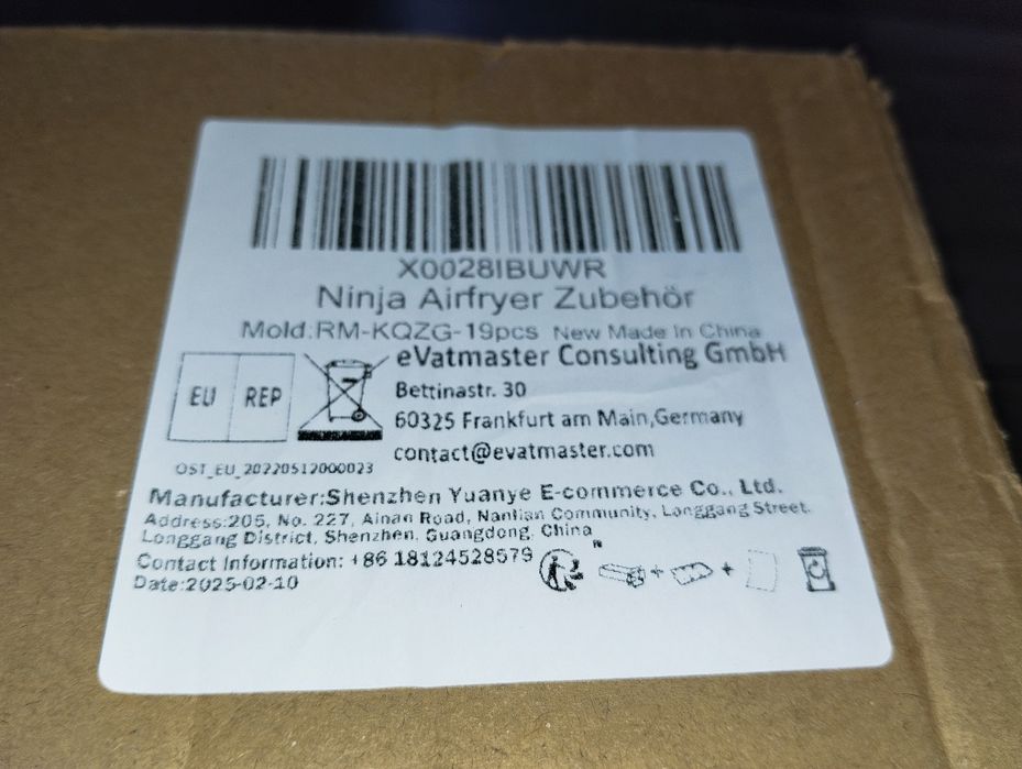 Zestaw akcesoriów do frytownicy