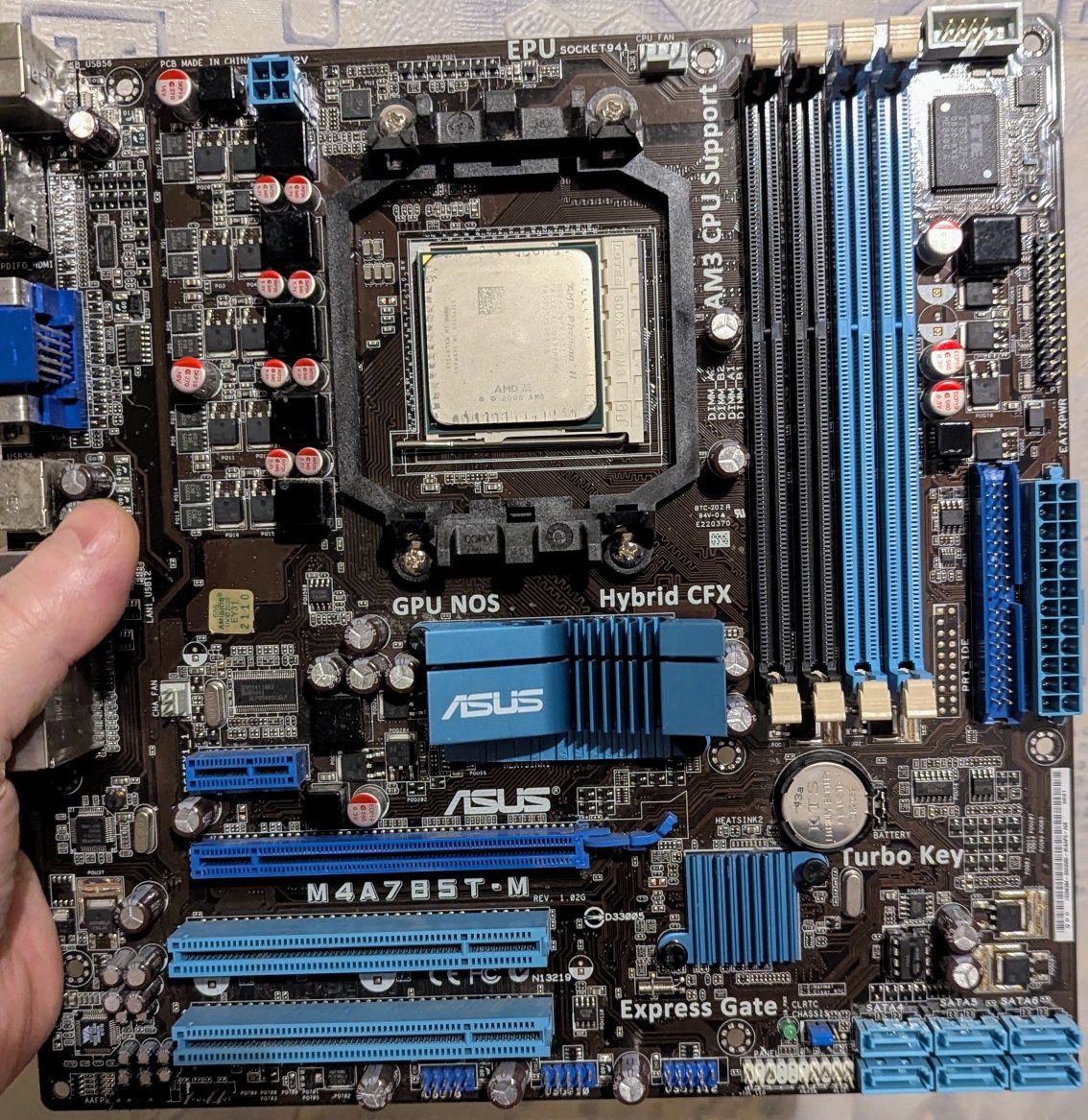 материнская плата AM2 DDR2 AM3+ DDR3