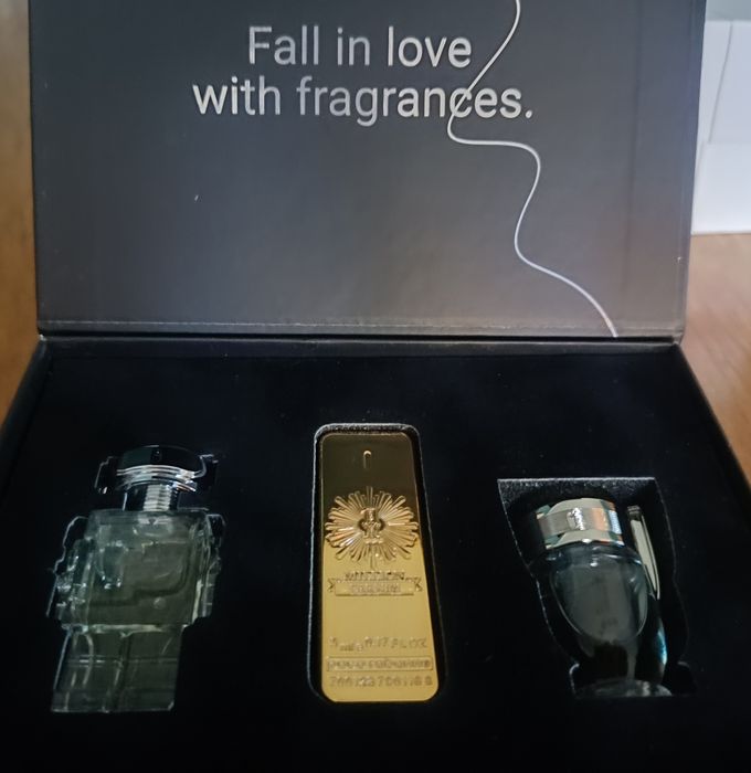 Zestaw miniaturek perfum męskich Rabanne