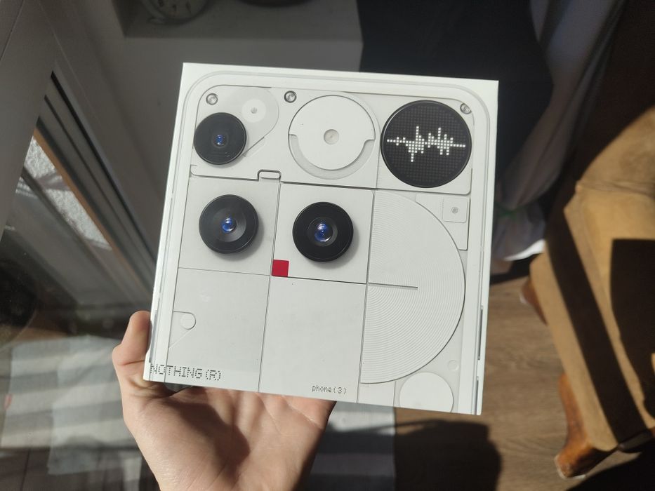 Nothing Phone 3 12/256GB biały | Nowy, zapakowany, gwarancja 24 msc