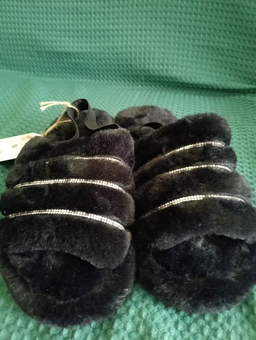 Buty damskie futerko