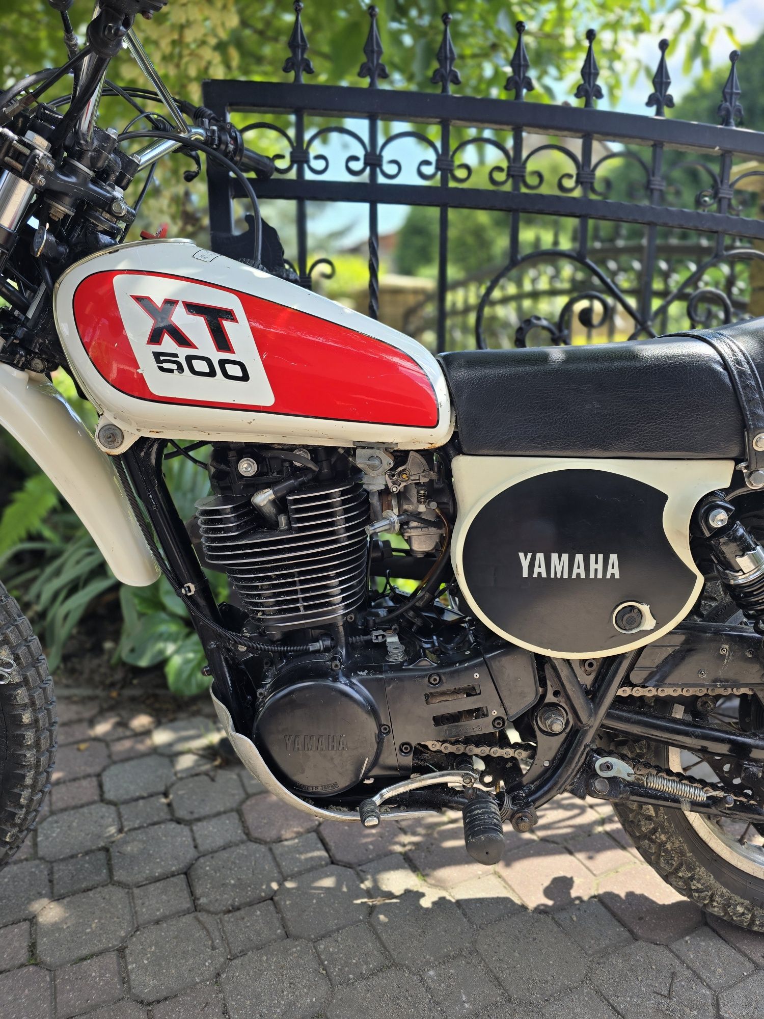 Yamaha XT500  1978 r.  klasyk enduro  xt 500