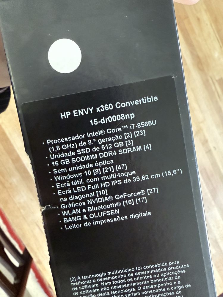 Computador HP Envy x360 Convertible
