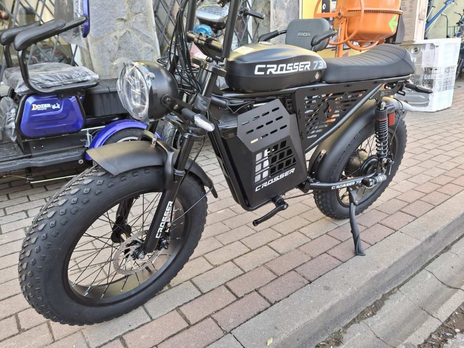 Електровелосипед- Crosser73 500W (FATBIKE)