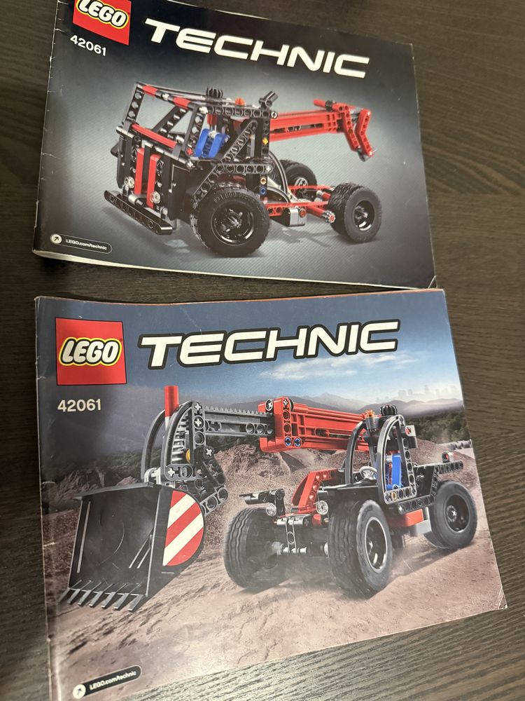Lego technic 42061 ładowarka teleskopowa