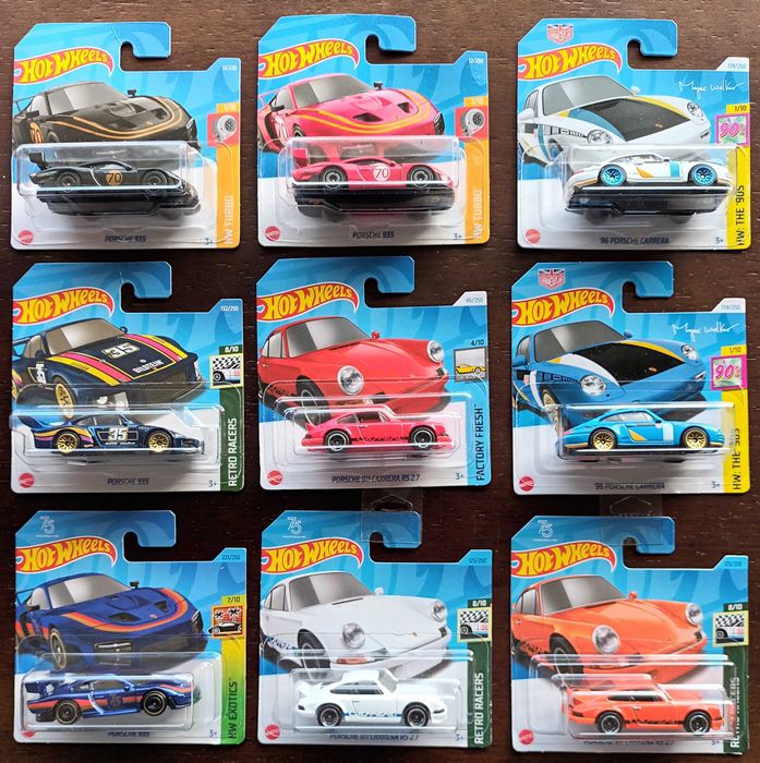 Hot Wheels Novos. Vários, Mainline. Escala 1/64