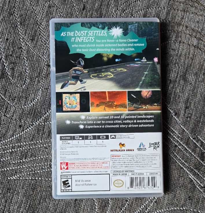 Anodyne 2 Return to dust switch