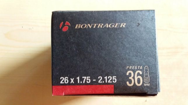 Велосипедні камери на 26"×1,75-2,25 Bontrager,на 28" соntinental