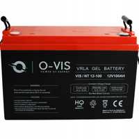 Гелевий акумулятор OVIS 12V 100 А/год. АКБ 100Ah. Gel. Новий 2024.