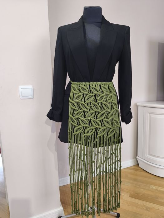 Пояс макраме припинда