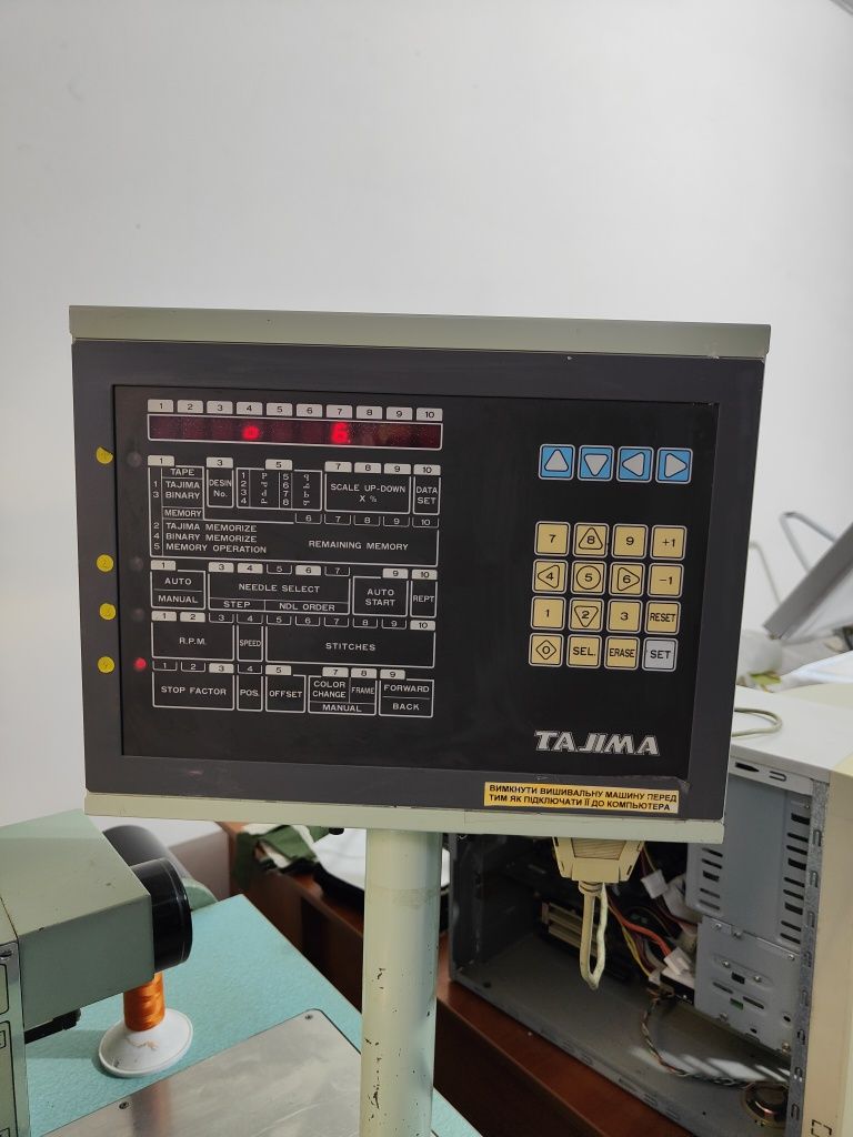Вишивальна машина Tajima  TME-S612