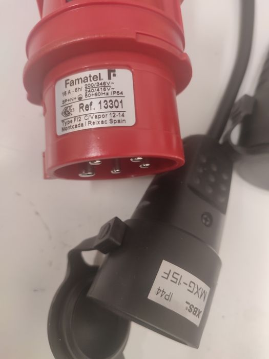 Adapter siłowy przejściówka 380Vna 3x230V