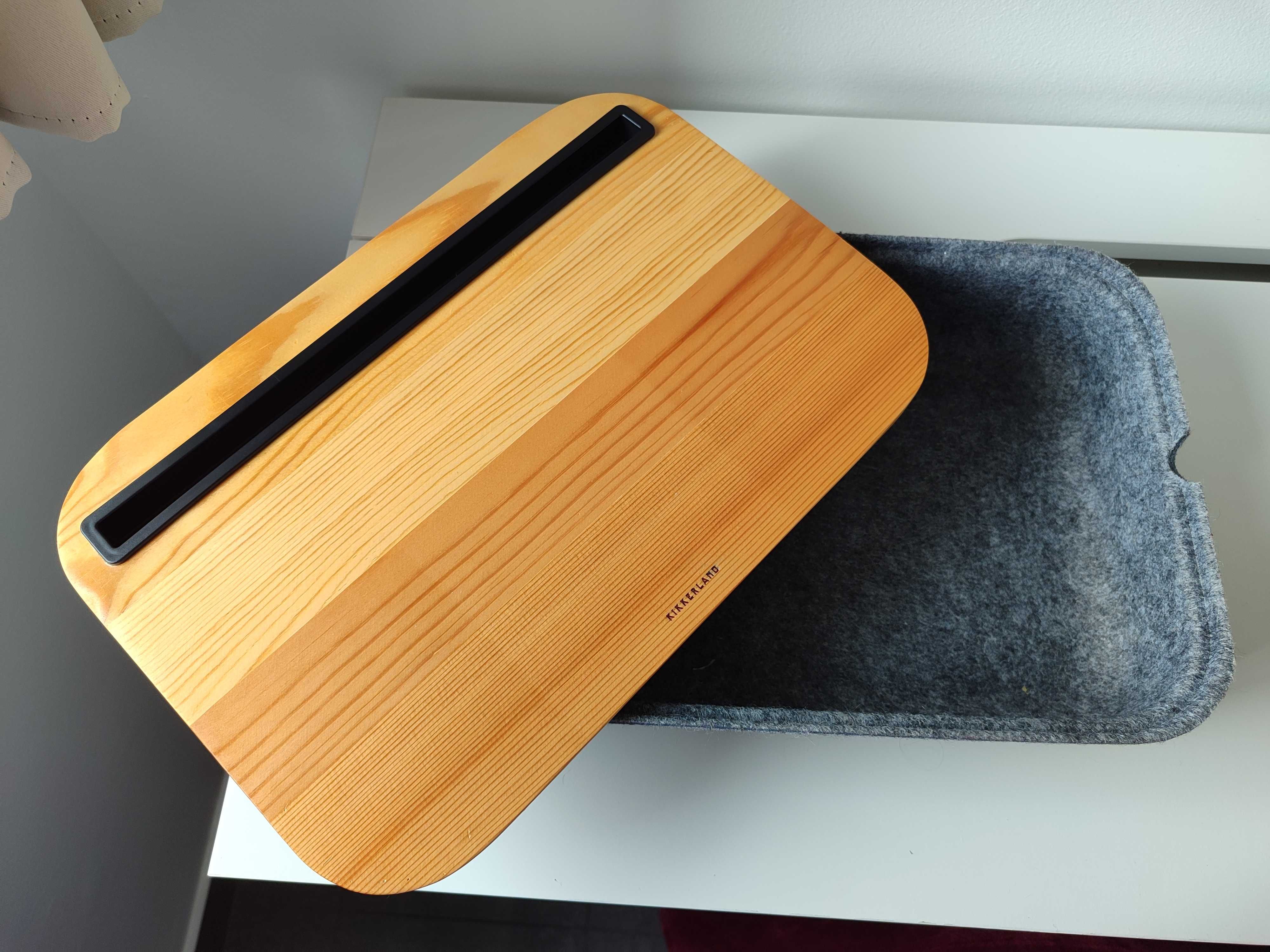 Suporte para portátil/tablet/telemóvel com armazenamento