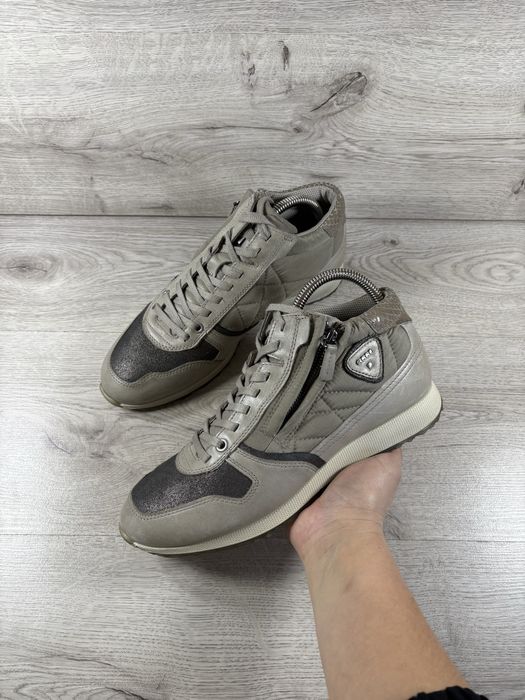 Ecco жіночі ботіночки 39 розмір шкіряні