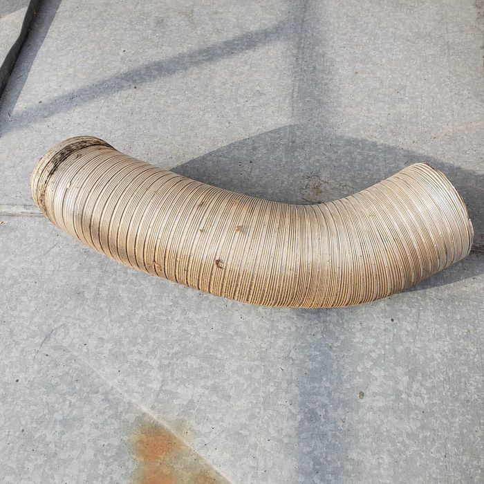 Гофрований димар, труба 68 см