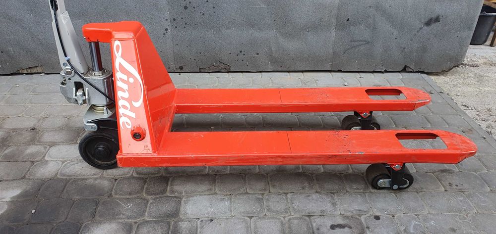Paleciak z hamulcem - Linde - Schefer - udźwig 2500 kg - stan bdb