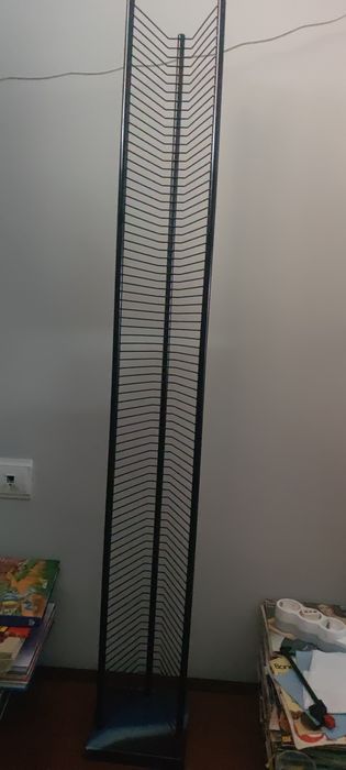 Arquivador Estante - expositor CD's NOVO - Para 80 CD's Base VARIAS CO