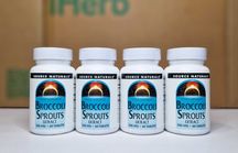Source Naturals Broccoli Sprouts, екстракт паростків броколі, 125мг