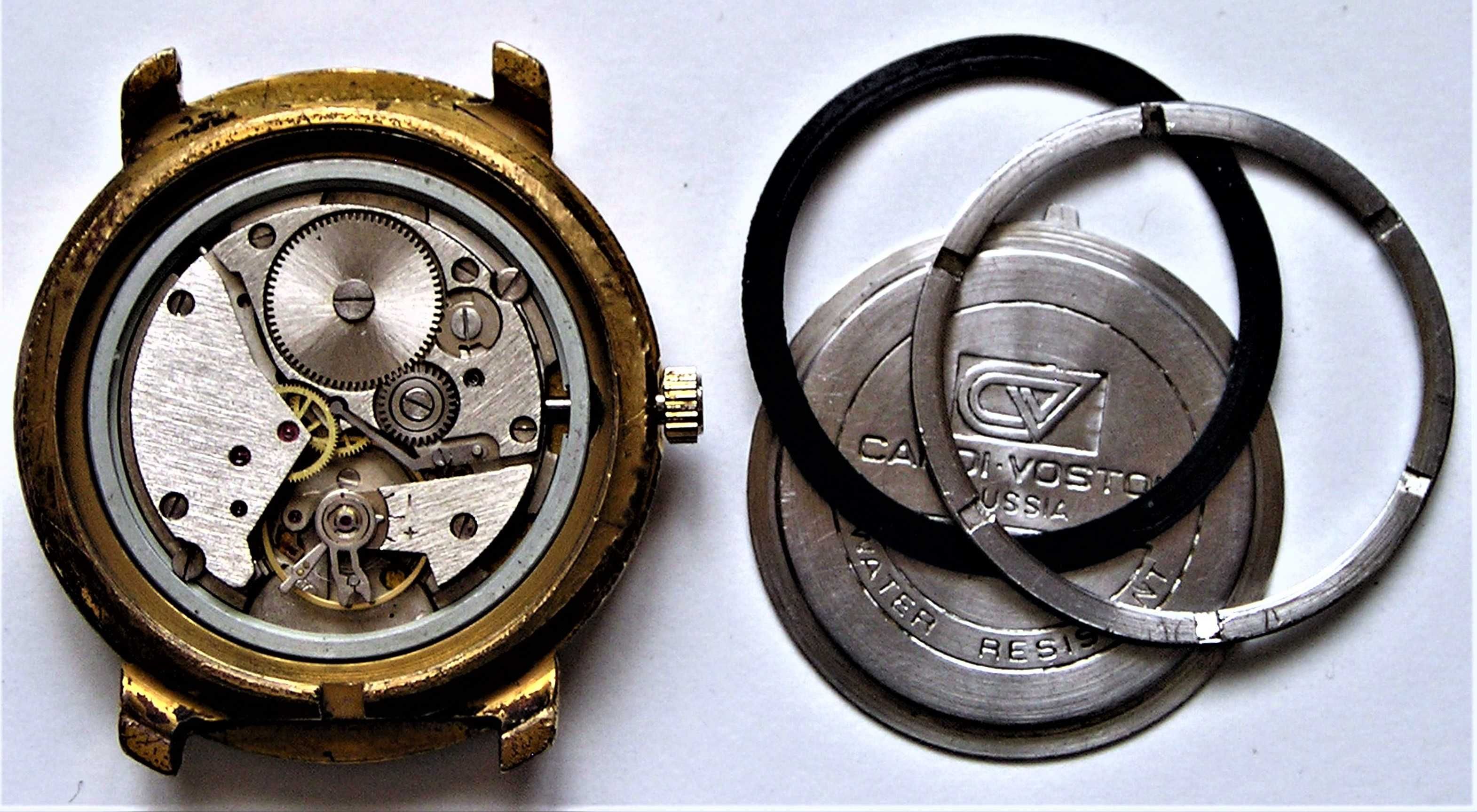 Часы механические CARDI VOSTOK chronoscope 1990-е годы