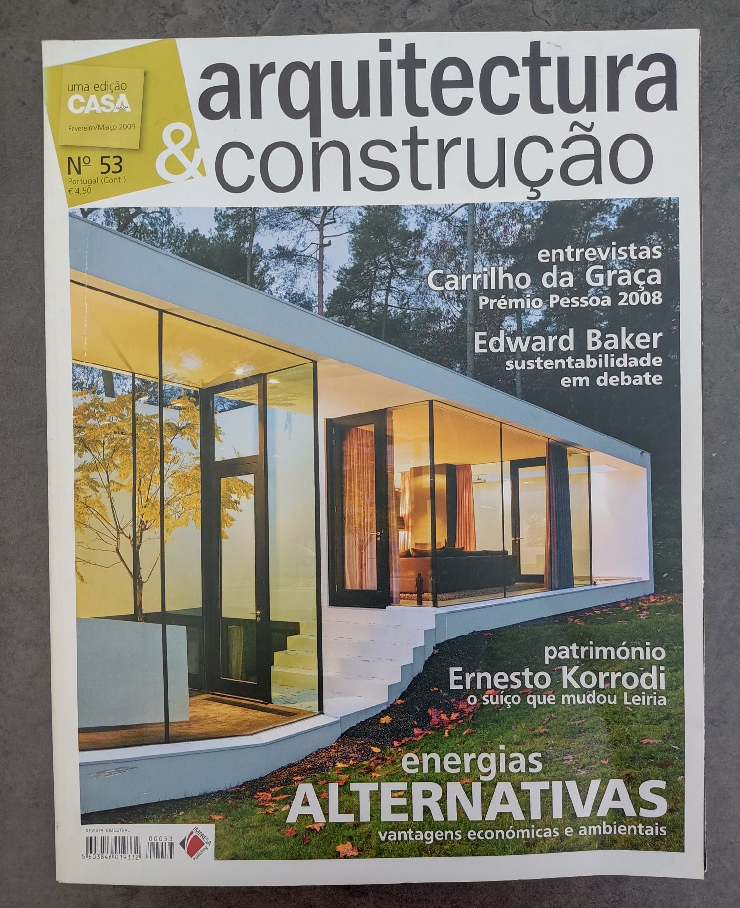 5 Revistas de Arquitectura & Construção - N° 44, 53, 54, 55 e 56