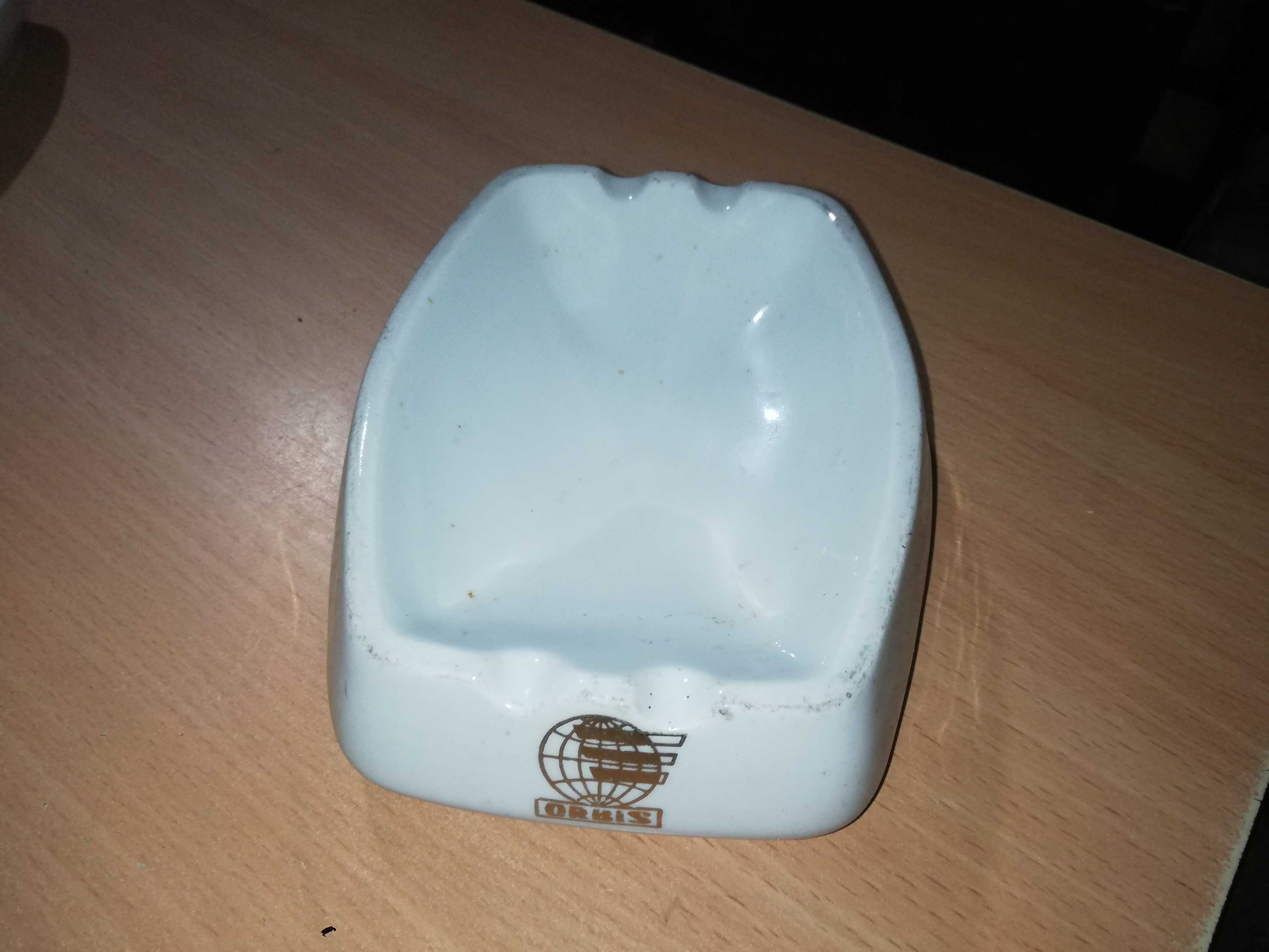 Stara porcelanowa popielniczka Orbis Wawel PRL    S