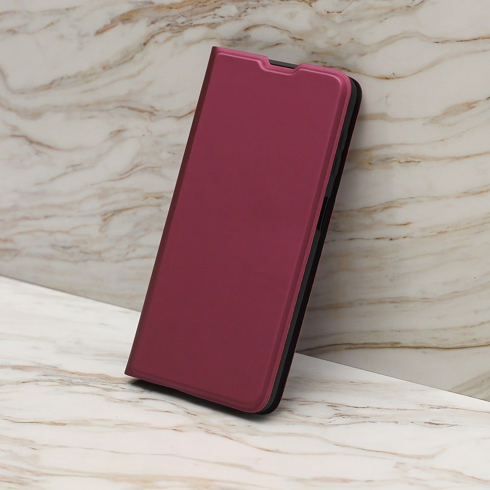 Etui Smart Soft do iPhone 15 Magenta Burgundy