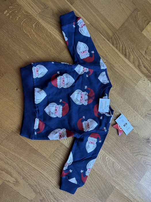 Bluzka SMYK 74 nowa mikołaj świąteczna