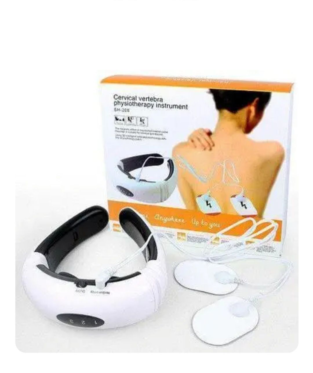 Електростимулятор масажер для шиї фізіотерапії Neck Massager